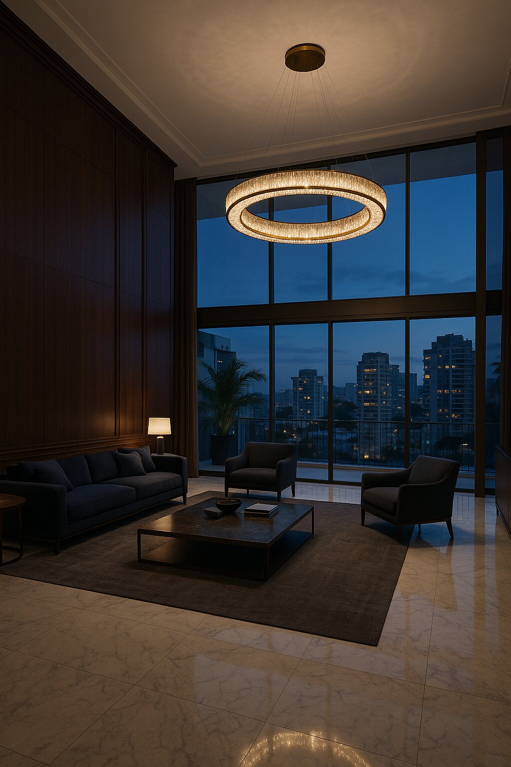Interior de luxo Wide Praça do Sol